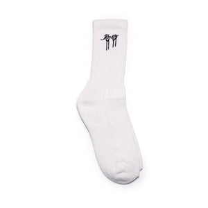 
                  
                    Load image into Gallery viewer, Logo Socks | White/Black
                  
                